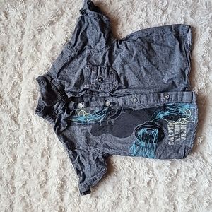 Calvin Klein button down shirt for baby, size 12M